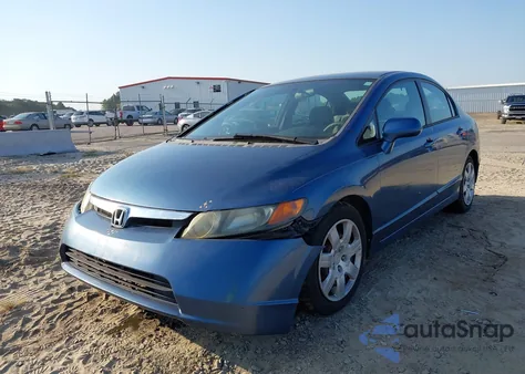 2007 Honda Civic Lx from USA, damaged, VIN 1HGFA16577L102356